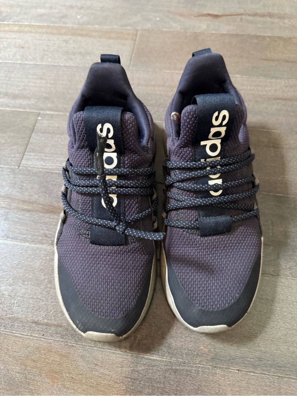 Girls Adidas Lite Racer Adapt sneaker Shoes size 3
